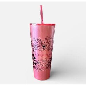 Disney's Hollywood Studios Stainless Steel Starbucks Tumbler with Straw 2023